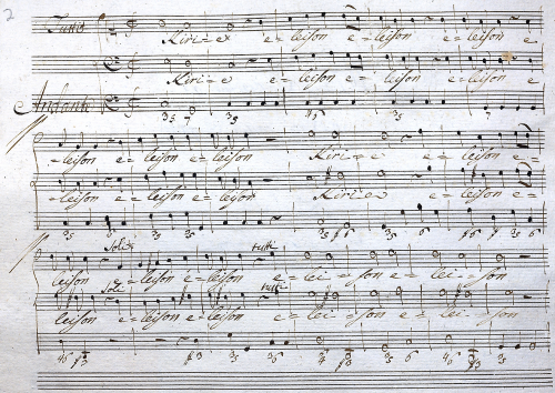Sborgi - Messa a cappella a due voci - Scores and Parts - Score