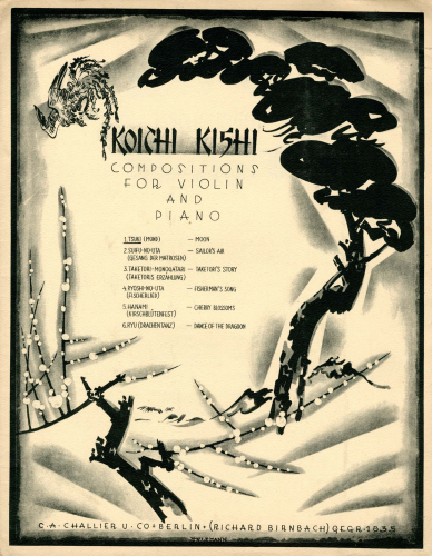 Kishi - Compositions for Violin and Piano - Scores and Parts