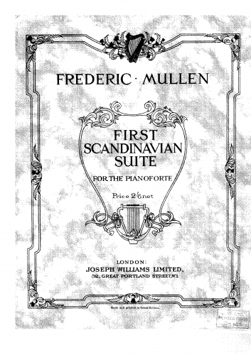 Mullen - First Scandinavian Suite - Score