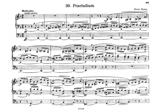 Roels - Prelude in D minor - Score