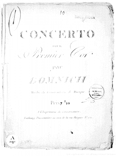 Domnich - Horn Concerto No. 1