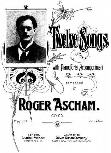 Ascham - 12 Songs - Score