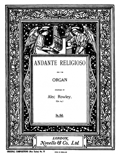 Rowley - Andante Religioso - Score