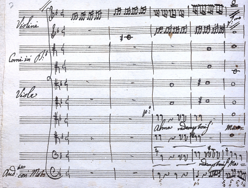 Barbieri - Alma Redemptoris - Scores - Score