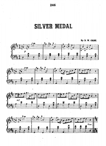 Crist - Silver Medal - Score