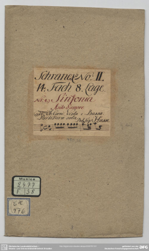 Hasse - Siroe Re di Persia - Selections (1733 Version) - Sinfonia