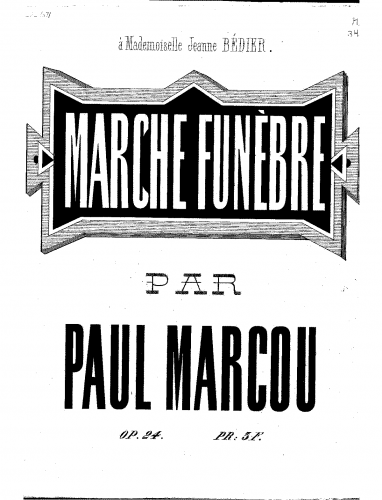 Marcou - 2 Marches - 1. Marche funèbre