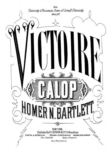 Bartlett - Victoire galop - Score