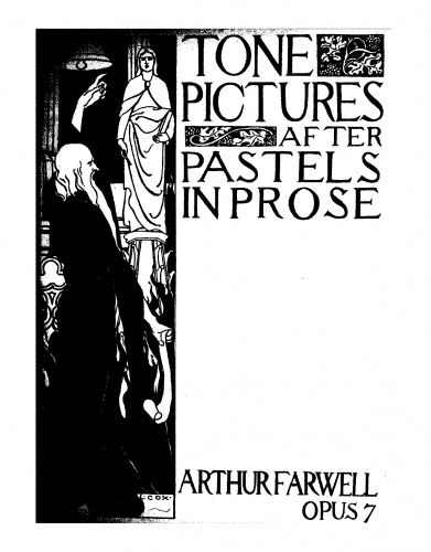 Farwell - Tone Pictures after Pastels in Prose - Score