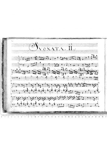 Marcello - Harpsichord Sonata in G major - Score
