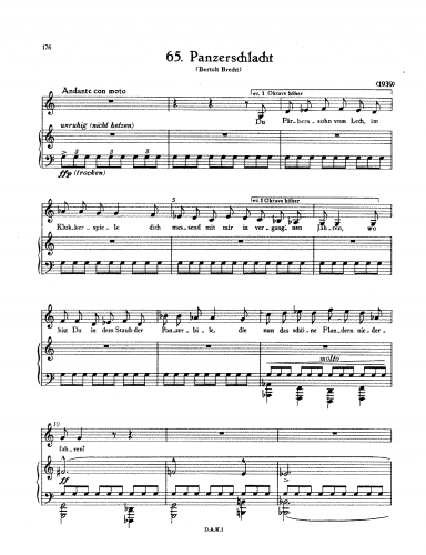 Eisler - Panzerschlacht - Score