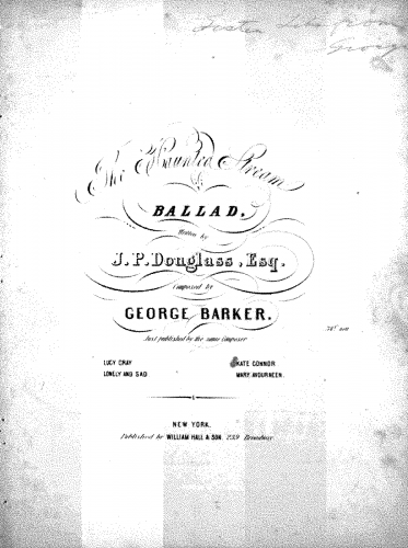 Barker - The Haunted Stream - Score