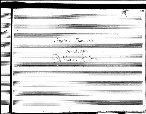Sammartini - Recorder Sonata in C major (3) - Score