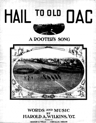 Wilkins - Hail to Old O. A. C. - Score