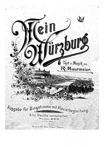 Maurmeier - Mein Würzburg - Score