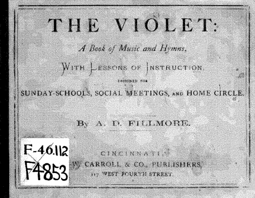 Fillmore - The Violet - Score
