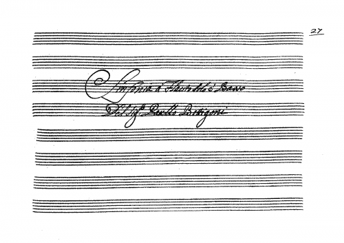 Bottigoni - Recorder Sonata in F major - Score