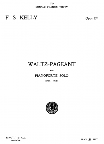 Kelly - Waltz-Pageant - Score