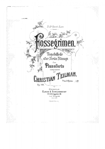 Teilman - Fossegrimen - Score