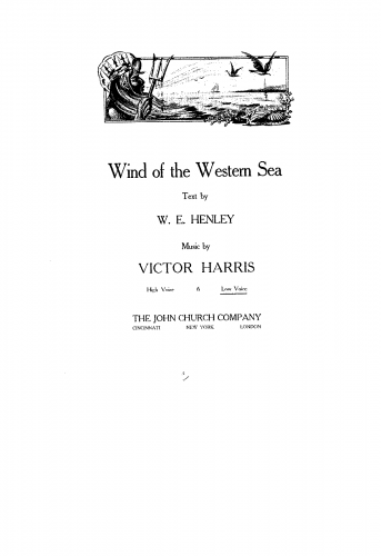 Harris - Wind of the Western Sea - Score