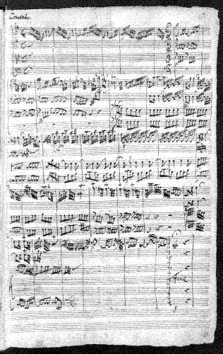 Bach - Harpsichord Concerto in G major - Score