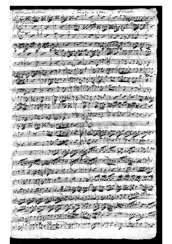 Heinichen - Trio Sonata in C minor - Scores and Parts - Score