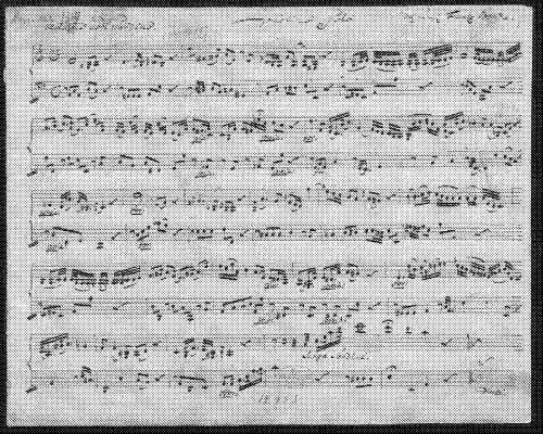 Benda - Violin Sonata in A minor - Score