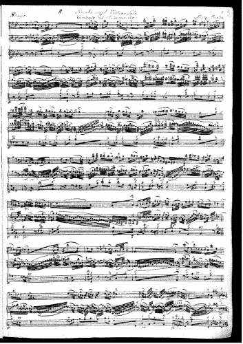 Benda - Violin Sonata in B-flat major - Score