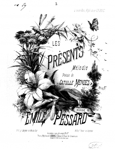 Pessard - Les présents - Score