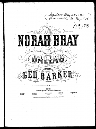 Barker - Norah Bray - Score