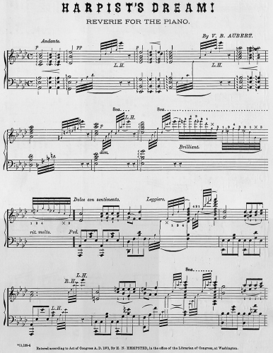 Pratt - Harpist's Dream - Score