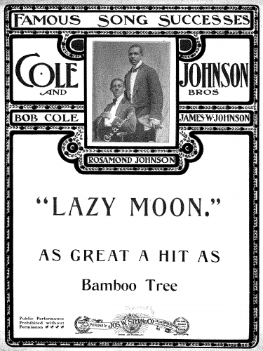 Johnson - Lazy Moon - Score