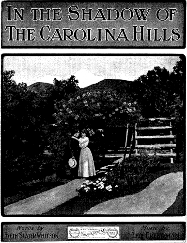 Friedman - In the Shadow of the Carolina Hills - Score