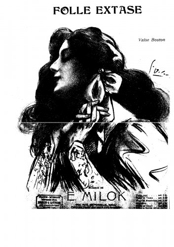Milok - Folle exstase - Piano Score - Score