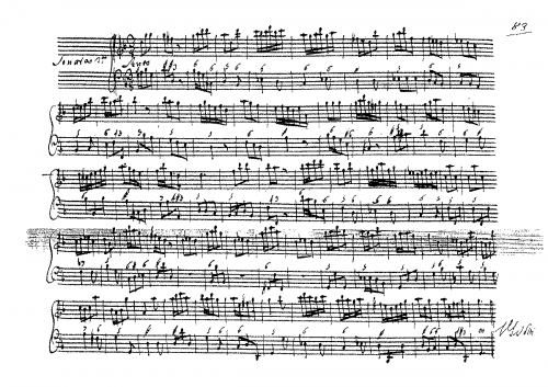 Sarro - Recorder Sonata in G minor - Score