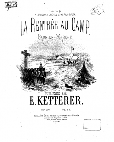 Ketterer - La rentrée au camp - Score