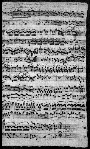 Marais - Sonata for Viola da Gamba in G major - Score