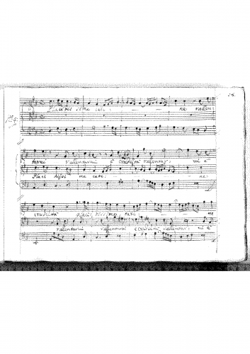 Steffani - Placidissime catene - Score