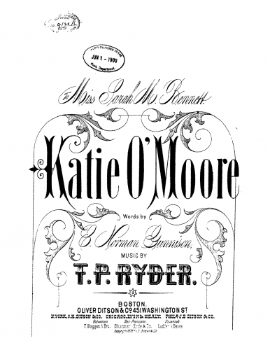 Ryder - Katie O'Moore - Score