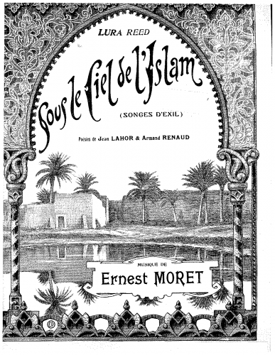 Moret - Sous le ciel de l'Islam - Score