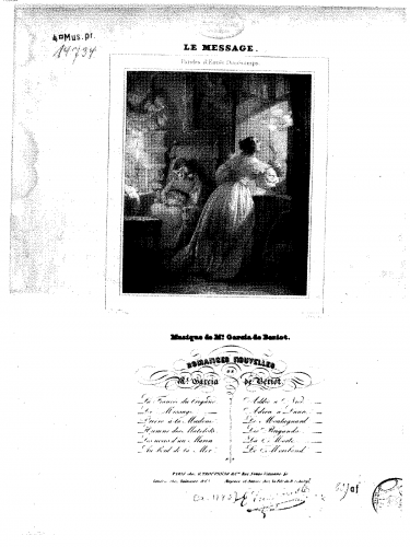 Malibrán - Le message - Score