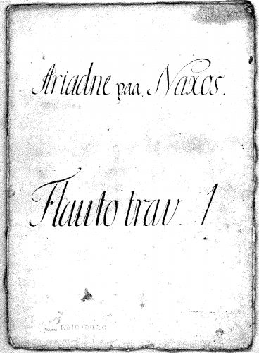 Benda - Ariadne auf Naxos