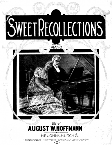 Hoffmann - Sweet Recollections - Score