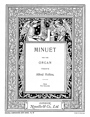 Hollins - Minuet - Score