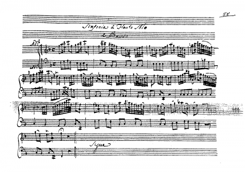Anonymous - Recorder Sonata in F major, SVAcoll 16 - Score