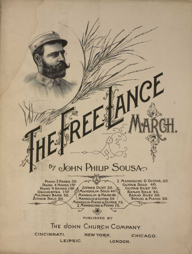Sousa - The Free-Lance (march) - For Piano solo (Sousa) - Score