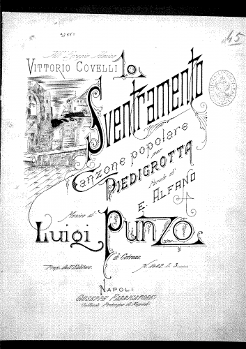 Punzo - Lo sventramento - complete score