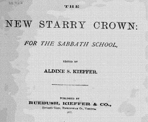 Kieffer - The Starry Crown - Score