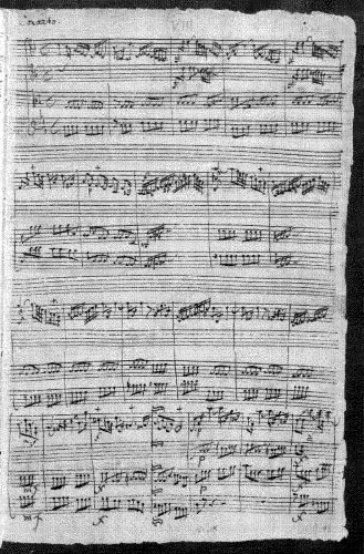 Bach - Harpsichord Concerto in D minor - Score