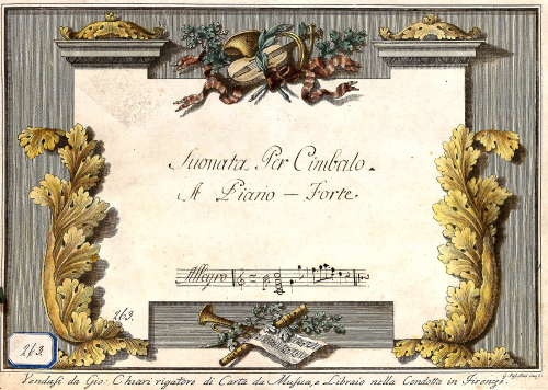 Anonymous - Harpsichord Sonata in C major, RicP 263 - Score